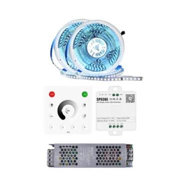 Imagem de Fita LED Sequencial De 10M 15M 20M 24V WS2811 Com Efeito De Água Corre