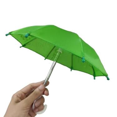 Imagem de POCREATION Mini Guarda-chuva para Motocicleta, Suporte para Celular à Prova D'água Com Proteção Uv, para Scooter Elétrica, Decoração de Bicicleta 28x28cm (BAFOVYwFhksTQ-3)