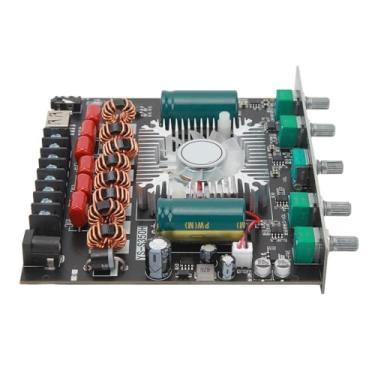 Imagem de Akozon Placa Amplificadora de Potência YS S350H 220Wx2 350W 2.1 Canais, Nome Personalizável, DC 18V-38V Com Suporte para Subwoofer para Experiência de áudio Aprimorada