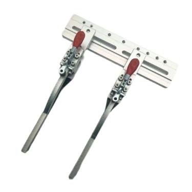 Imagem de Conjunto de braçadeiras tubulares de fixação para máquina suporte de bolsa para sapatos TAJIMA SWF Peças sobressalentes multifuncionais para máquina de bordar