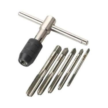 Imagem de Chave De Rosca Ajustável Com Catraca E Cabo Em T M3-M8, Ferramenta Man