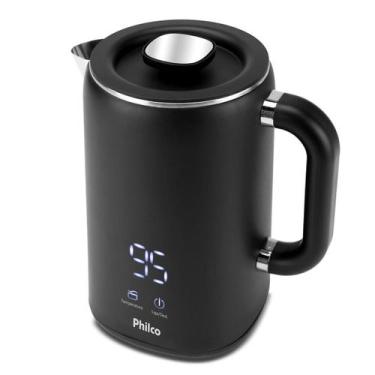 Imagem de Chaleira Elétrica Philco 1,8L Painel Digital PCH18B, 110V