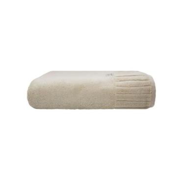 Imagem de Toalha velour rosto 45x80 bege 0643 - camesa