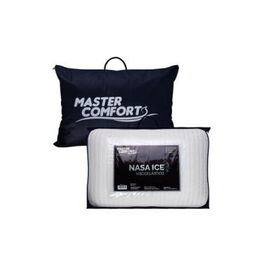 Imagem de Travesseiro NASA Ice Viscoelástico 50x70 Master Comfort