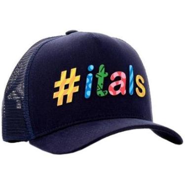 Imagem de Boné Itals Clássico Colors Marinho-Unissex