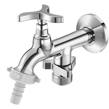 Imagem de Torneira Para Tanque-máquina 1134 Nova Pertutti Cromada 00904106 Docol Torneira 1134 Tanq-maq No