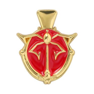 Imagem de Pin De Esmalte Com Logo Resident Evil 4, Broche De Metal Para Mulheres