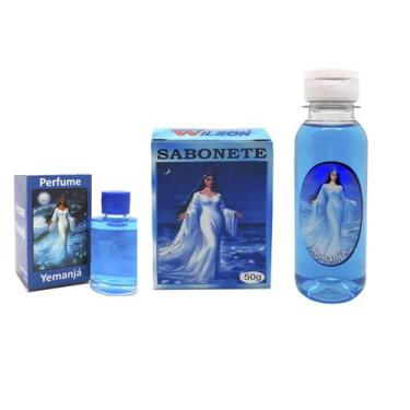 Imagem de Kit Essencial Proteção de Iemanjá Perfume Essência Sabonete - Flash