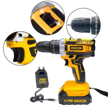 Imagem de Parafusadeira Bateria 21V Bom 9961 com Controle de Torque - Nilo-impor