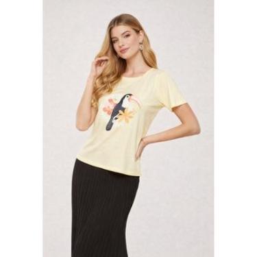 Imagem de T-shirt D Bell Outlet Fashion Tucano Amarelo Bebê-Feminino