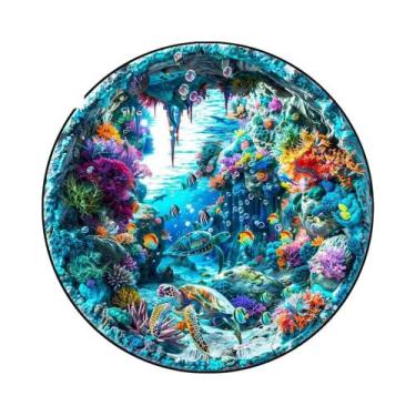 Imagem de Quebra-Cabeça De Madeira De Animais (Gato Branco, Cavalo, Coruja) - Br