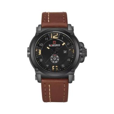 Imagem de Relógio De Quartzo Militar Esportivo De Luxo Masculino NAVIFORCE Com P