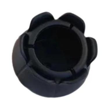 Imagem de Protetores De Pés De Cadeira Em Silicone Preto (16 Peças) Com Almofada