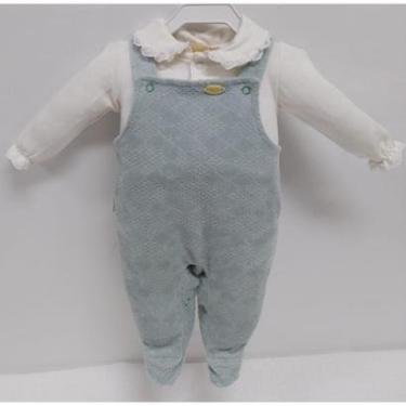 Imagem de Macacão Longo Bebê Menina Plush Luxo Suedine Zafielo Ref 606-Feminino