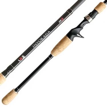 Imagem de Vara Pesca Carretilha Lumis Rods Invokada Carbono IM8 1,83m 10-25Lbs Inteiriça