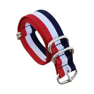 Imagem de Pulseira De Relógio De Aço Inoxidável E Nylon De 18mm, 20mm, 22mm, 24m