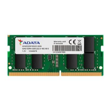 Imagem de Memória Para Notebook Adata XPG, 16GB, 3200MHz, DDR4, CL22 - AD4S320016G22-SGN-Unissex