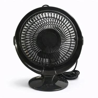 Imagem de Mini Ventilador Portatil Usb Silencioso Preto Pequeno Compacto 15cm