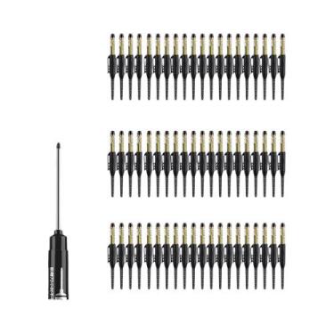 Imagem de Conjunto De Canetas Marcadoras De Ponta Longa De 45mm Para Carpinteiro