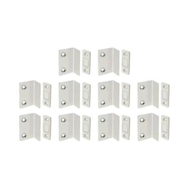 Imagem de Fechador Magnético Forte Para Portas 20-1PCS, Trava De Armário Sem Fur