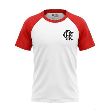 Imagem de Camiseta Infantil Flamengo Licenciada Oficial - Branco-Unissex