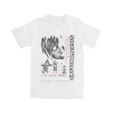 Imagem de Camiseta De Algodão Unissex Tamanho Grande Silent Hill 3 - Camiseta Ca