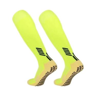 Imagem de Meias De Futebol Antiderrapantes De Cano Longo Com 11 Cores, Fundo Ato