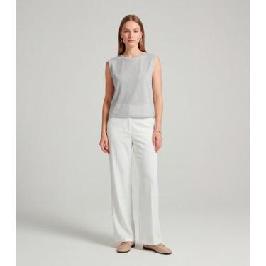 Imagem de Regata Feminina Básica Infinita Cor Cinza, GG, Cinza