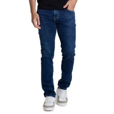 Imagem de Calça Jeans Sawary Slim - 28263040, Azul, 40
