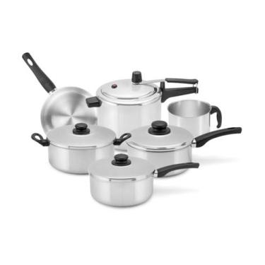 Imagem de Conjunto de Panelas com Panela de Pressão Polidas Classic 6 Peças - Pa