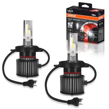 Imagem de Lâmpada LED Automotiva H4 Osram Night Breaker Cross 6000K 27W - Par