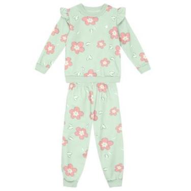 Imagem de Conjunto infantil menina floral Brandili-Feminino