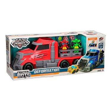 Imagem de Caminhão Transformável Red Truck Max Robot 2 em 1 L017-18 - Dorémi - Z
