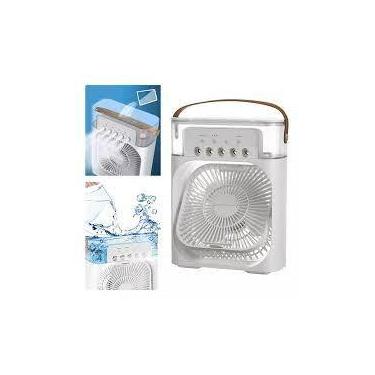 Imagem de Climatizador e Mini Ar Condicionado Portátil Ventilador Ar Frio com Re