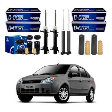 Imagem de Amortecedor Dianteiro Traseiro Fiesta Sedan 1.0 2007 A 2009 - Nakata