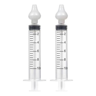 Imagem de Seringa Para Lavagem Higienização Nasal Buba Transparente