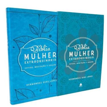 Imagem de Bíblia Mulher Extraordinária - Estudo, Meditação e Oração - Turquesa -