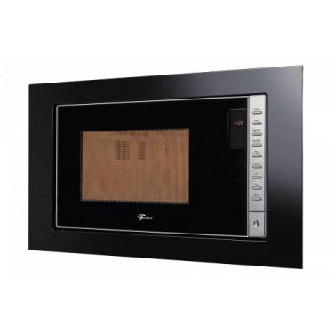 Imagem de Micro-ondas Fischer Fit Line Embutir 25L Moldura Preto Preto 127V, 110