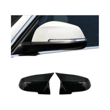 Imagem de Capa Branca Para Espelho Retrovisor Lateral Para BMW Séries 1 2 3 4 X 