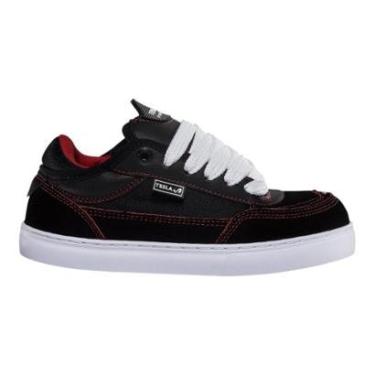 Imagem de Tênis Tesla Vedanta Black White Red- Tesla-Masculino