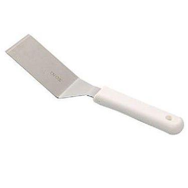 Imagem de Espatula para churrasco curva inox 6CM - Arteinoxx