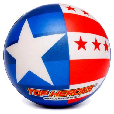 Imagem de Bola Infantil Top Heroes Super América Vinil Bola para Crianças Dente 