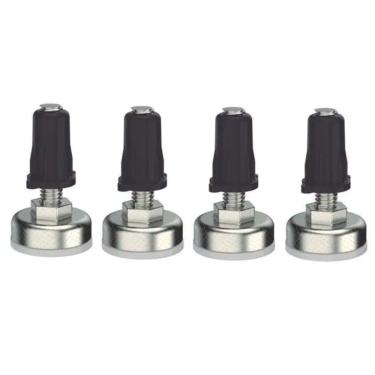 Imagem de Sapata Niveladora para Móveis Soprano 06985.0002.10 Base 32mm em Polímero e Aço Niquelado