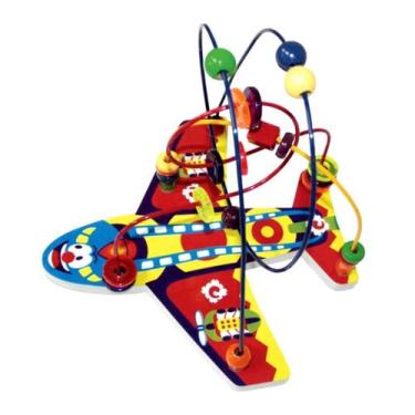 Imagem de Aramado Avião Montanha Russa Pedagógica Brinquedos Educativos Coordena
