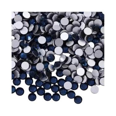 Imagem de Strass De Cristal SS6-SS30 Com Base Plana Não Termo-Adesiva Para Roupa