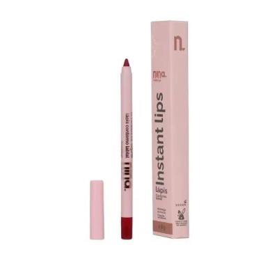 Imagem de Nina Makeup Rubi - Lápis Labial 1,8g