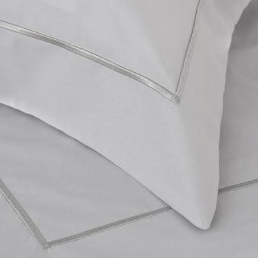 Imagem de Fronha Buddemeyer Gran Percalle Classic 50x70 Cinza