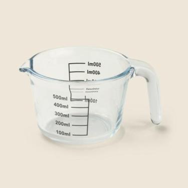 Imagem de Jarra Medidora Borossilicato 500ml - ACASA - ACASA, Transparente