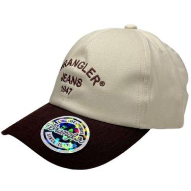 Imagem de Boné Wrangler Masculino Tecido Snapback Original Alto Relevo