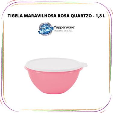 Imagem de Tupperware Tigela Maravilhosa - 1,8 litro, Rosa